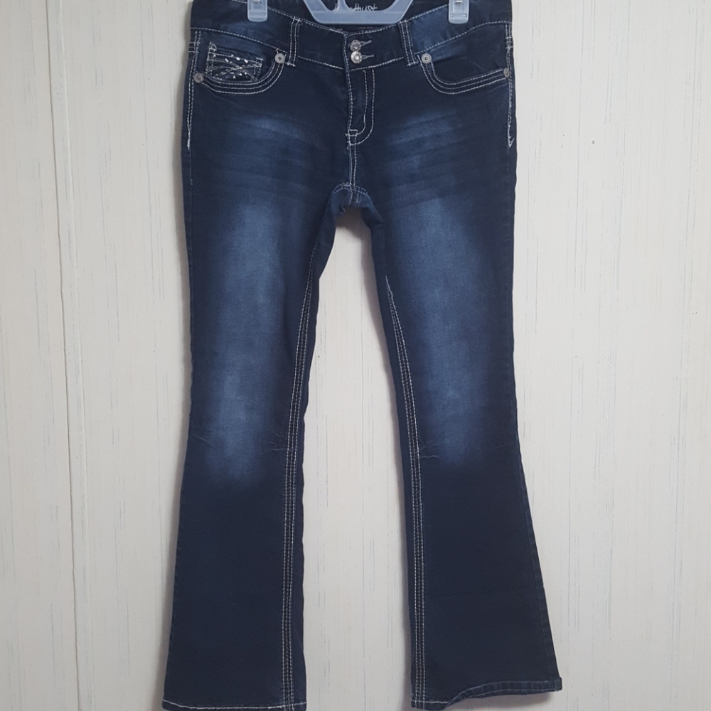 ❄AMETHYST JEANS BOOT CUT SIZE 13